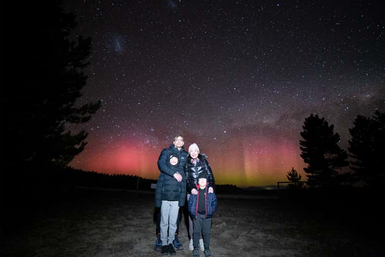 Observación de estrellas en Tekapo