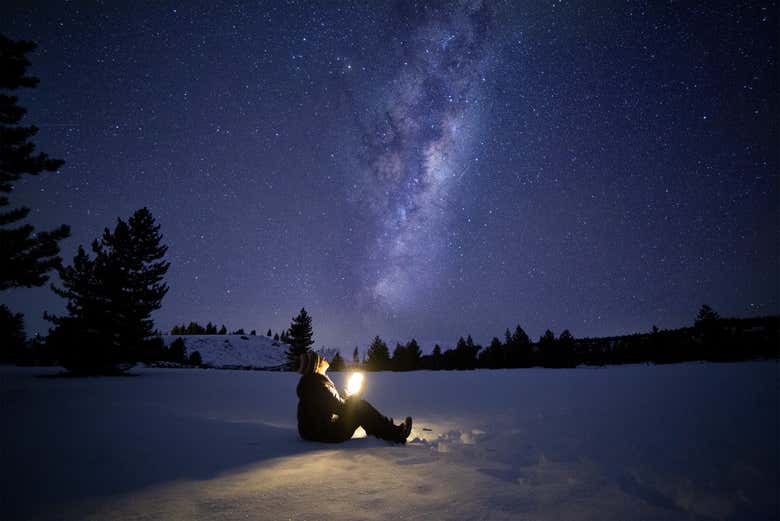 Observación de estrellas en Tekapo