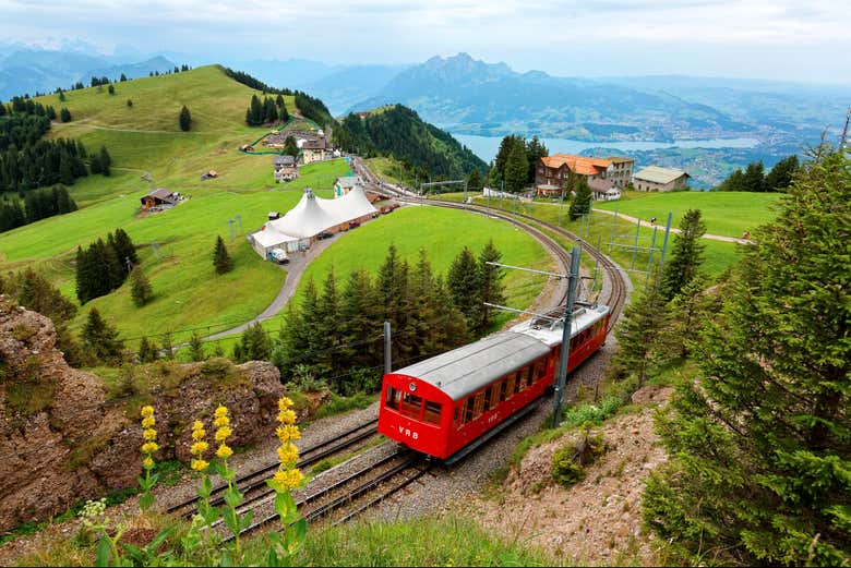 Excursión al monte Rigi