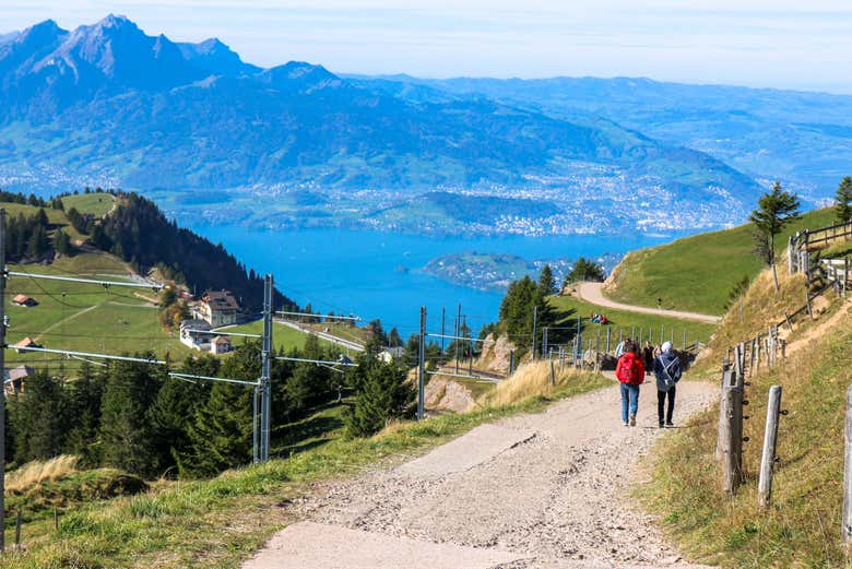 Excursión al monte Rigi