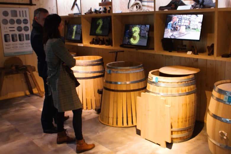 Entrada al Museo de los Vinos de Alsacia