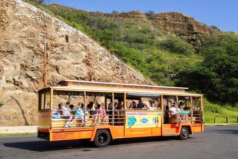 Trolebús turístico de Waikiki