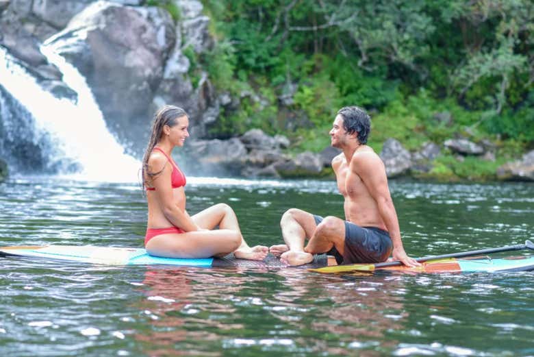 Kayak y paddle surf en el río Umauma