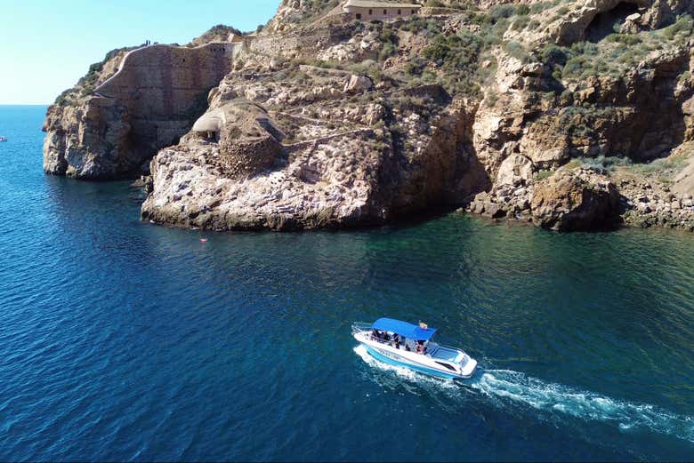 Paseo en barco por la bahía de Cartagena