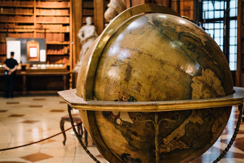 Visita guiada por la Biblioteca Nacional de Austria