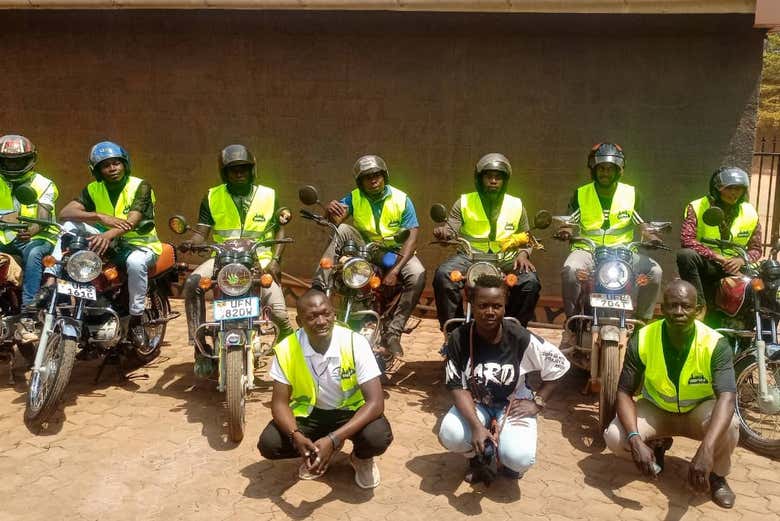 Tour en moto por Kampala