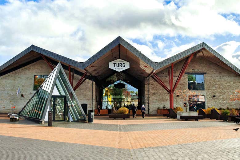 Tour por Kalamaja, Telliskivi y mercado de Balti Jaama