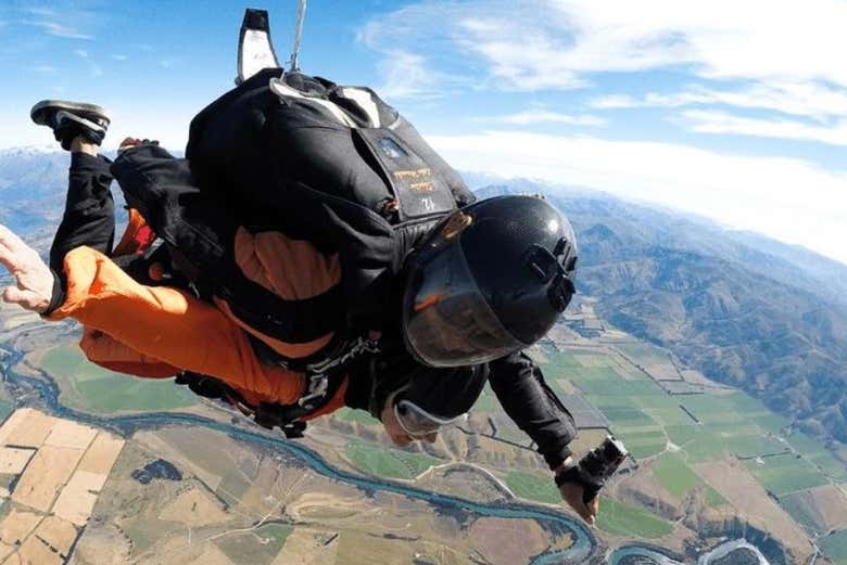 Salto en paracaídas en Wanaka