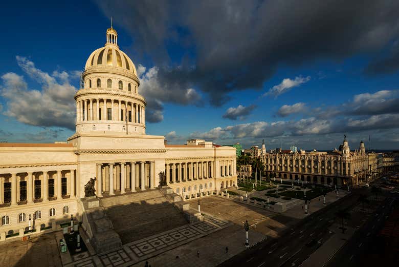 Visita guiada por el Capitolio de La Habana