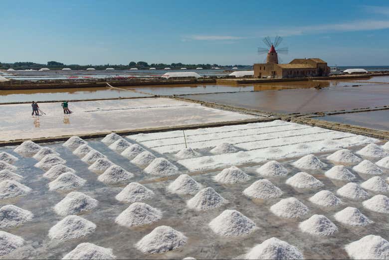 Visita guiada por las salinas de Marsala