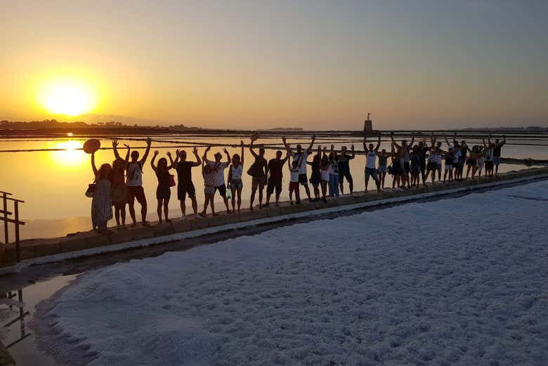 Visita guiada por las salinas de Marsala