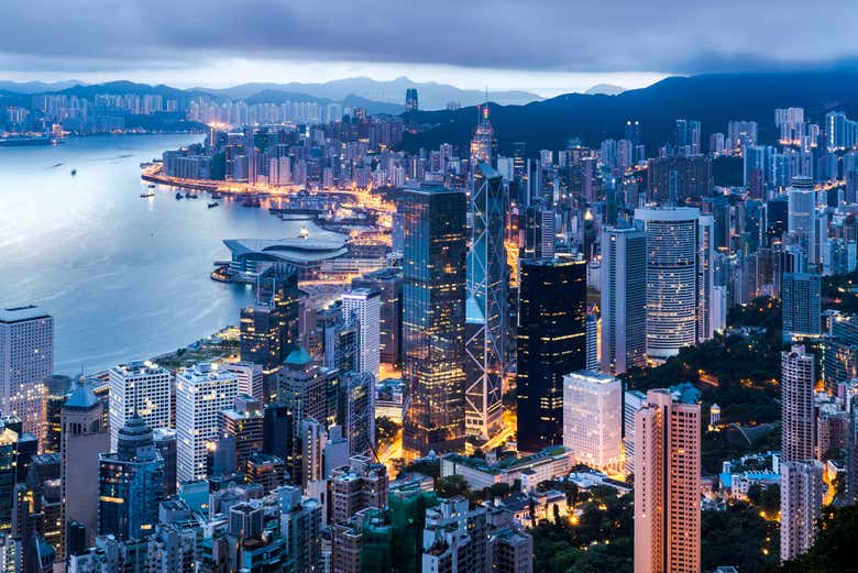 Ferry a Hong Kong