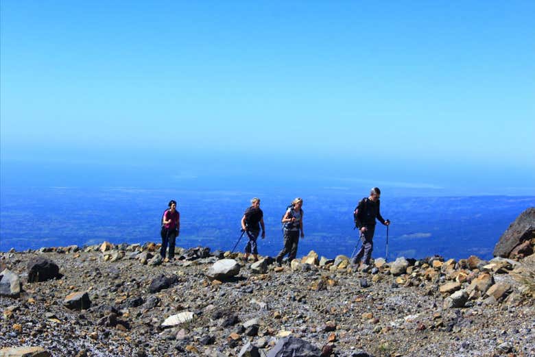 Senderismo por el Parque Nacional de los Volcanes