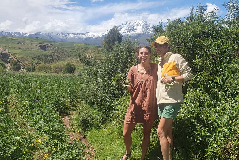 Visita a la comunidad Racchi Ayllu + Taller de tejido andino