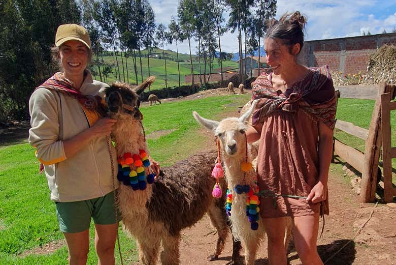 Visita a la comunidad Racchi Ayllu + Taller de tejido andino