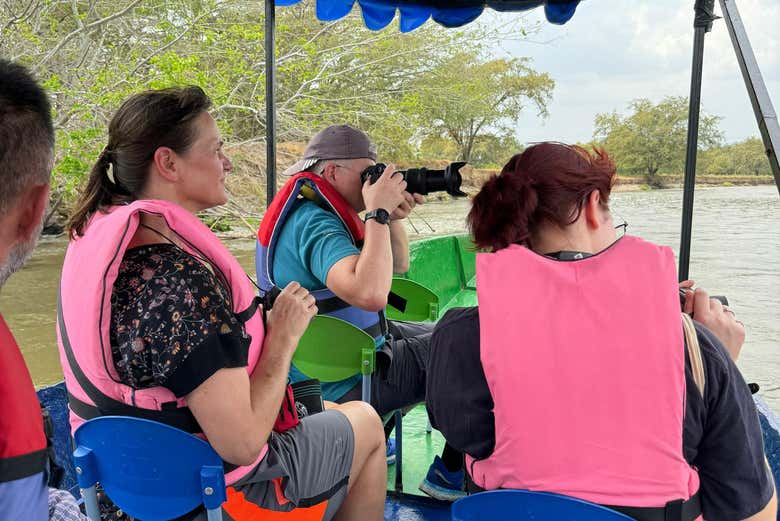 Paseo en barco por el río Magdalena