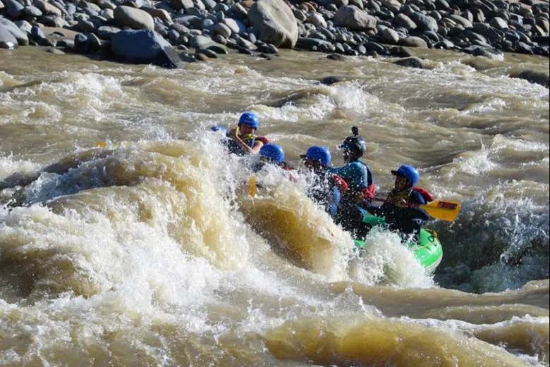 Rafting y barranquismo en Paicol