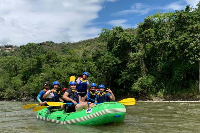 Rafting y barranquismo en Paicol