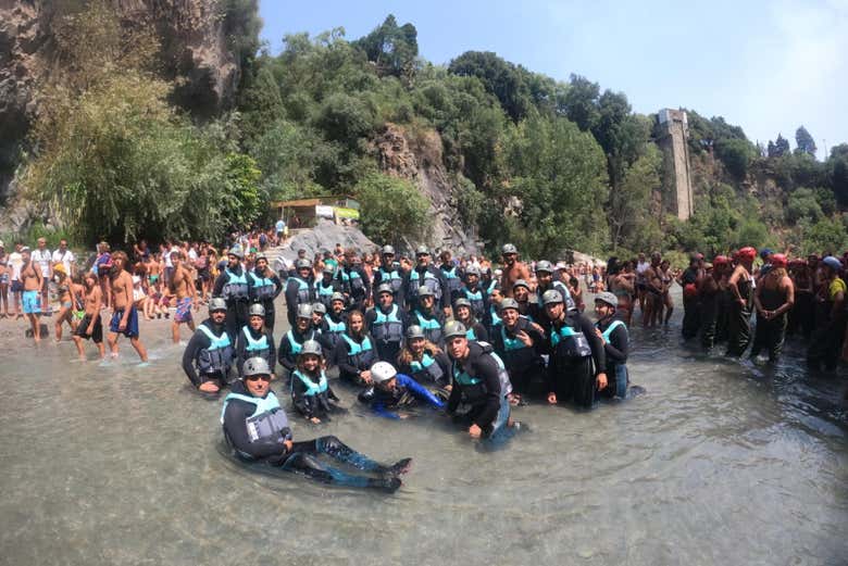 Body rafting en las Gargantas de Alcántara