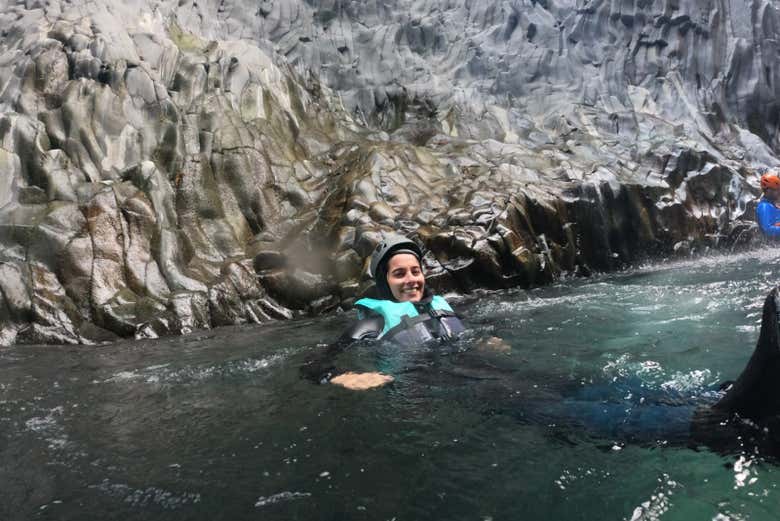 Body rafting en las Gargantas de Alcántara