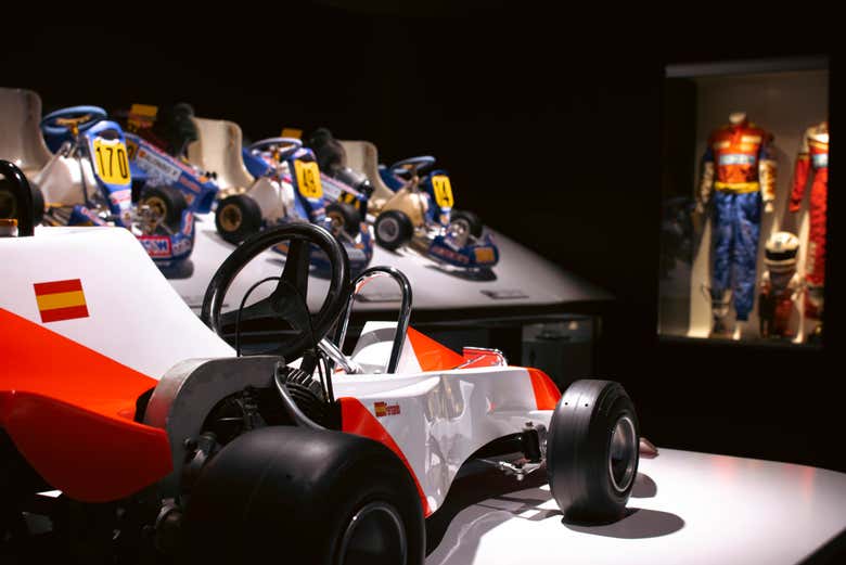 Entrada al Museo de Fernando Alonso