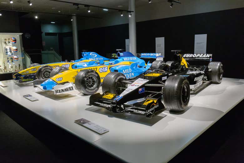 Entrada al Museo de Fernando Alonso