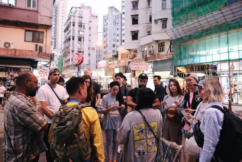 Visita guiada por Mong Kok