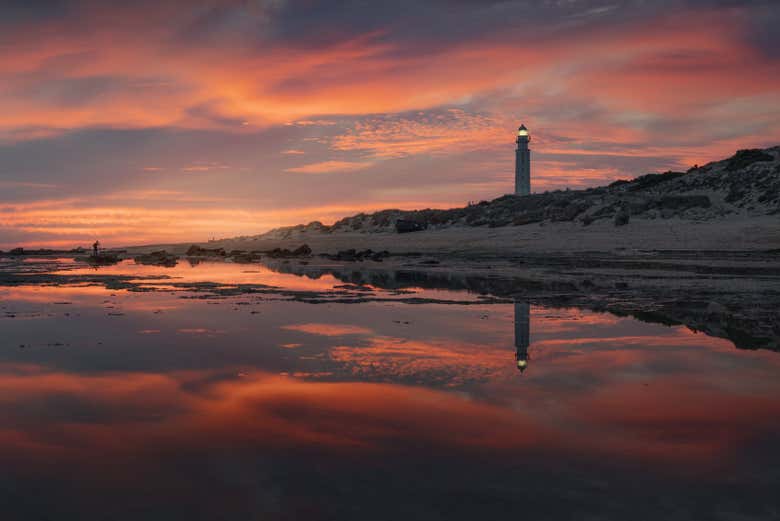 Paseo en barco al atardecer por el Cabo de Trafalgar