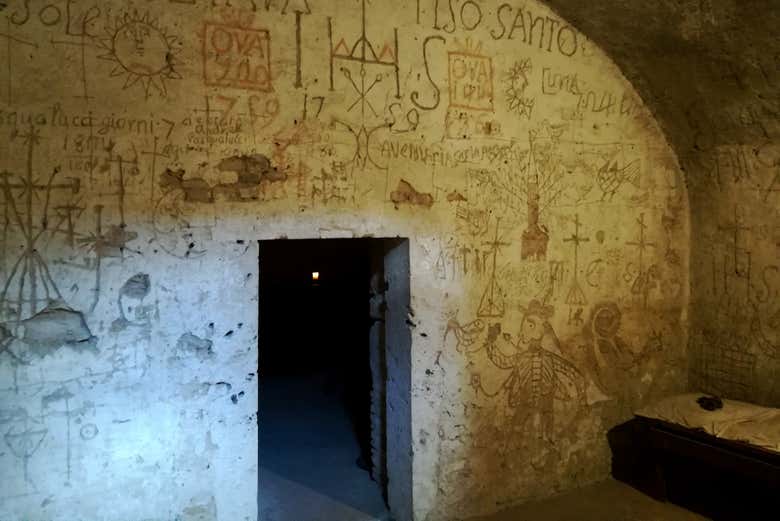 Entrada a los subterráneos de Narni