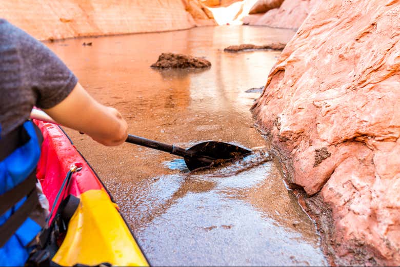 Tour en kayak por el lago Powell
