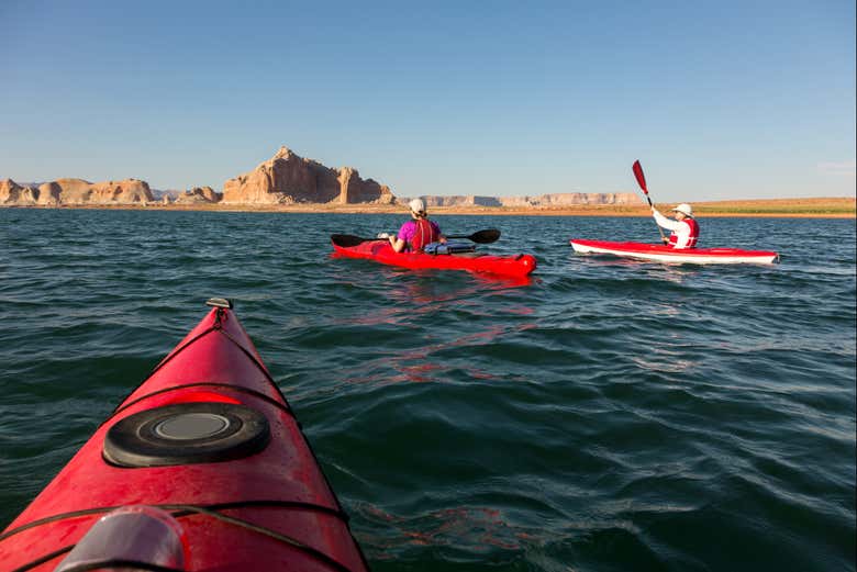 Tour en kayak por el lago Powell