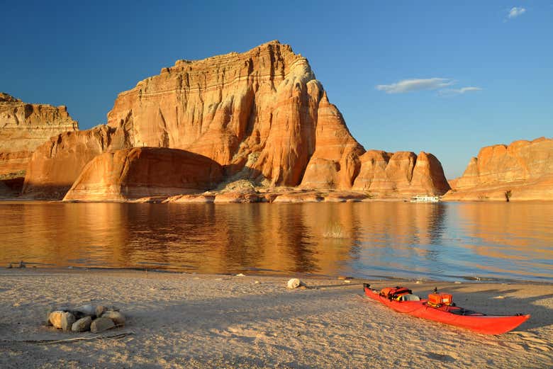 Tour en kayak por el lago Powell