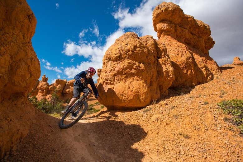 Alquiler de bicicleta en el Cañón Bryce