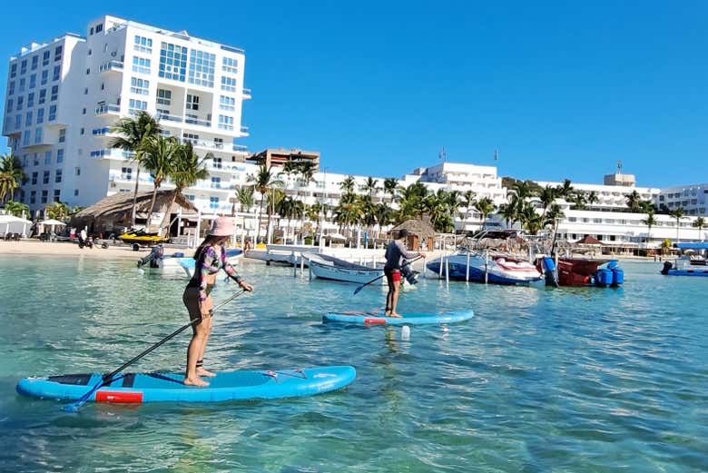 Paddle surf en Boca Chica