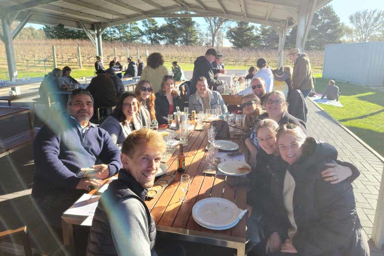 Excursión a las bodegas de Murrumbateman