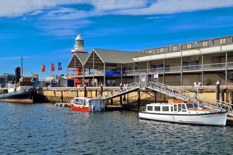 Paseo en barco por el río Port Adelaide