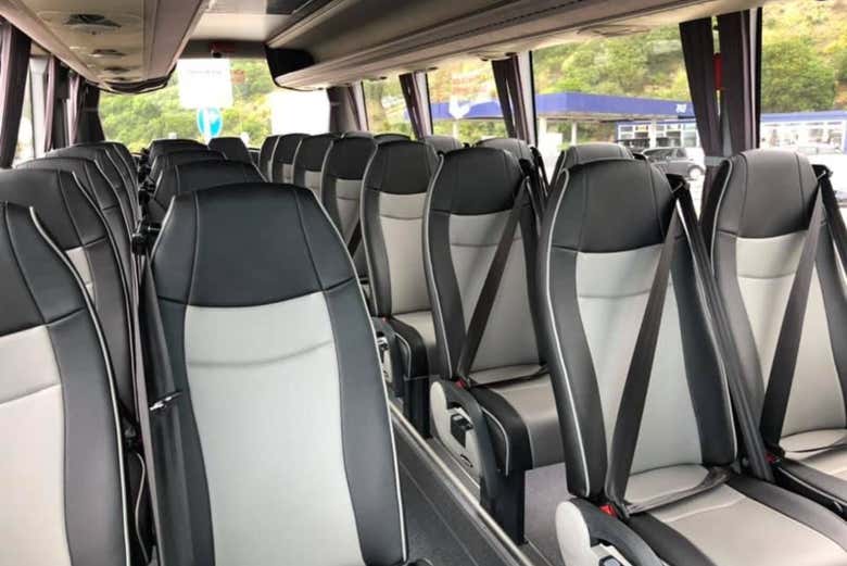 Autobús entre el Aeropuerto João Paulo II y Ponta Delgada