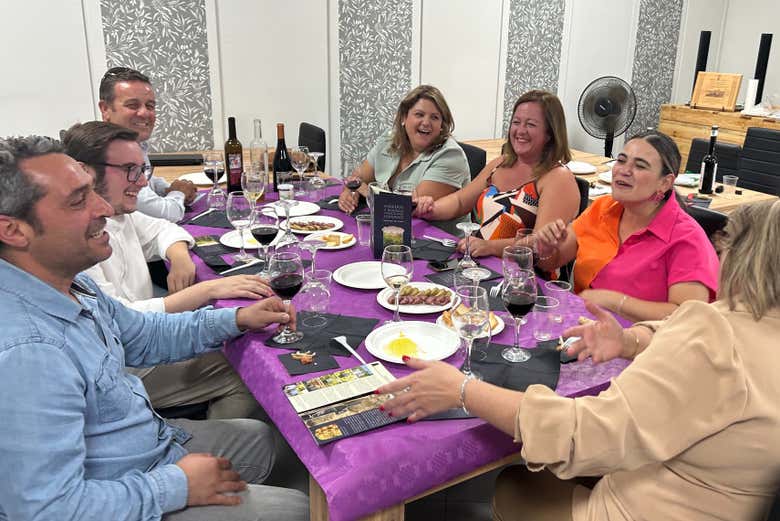 Cata de vinos en Villacarrillo
