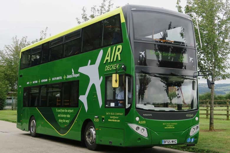 Autobús entre el aeropuerto de Brístol y Bath