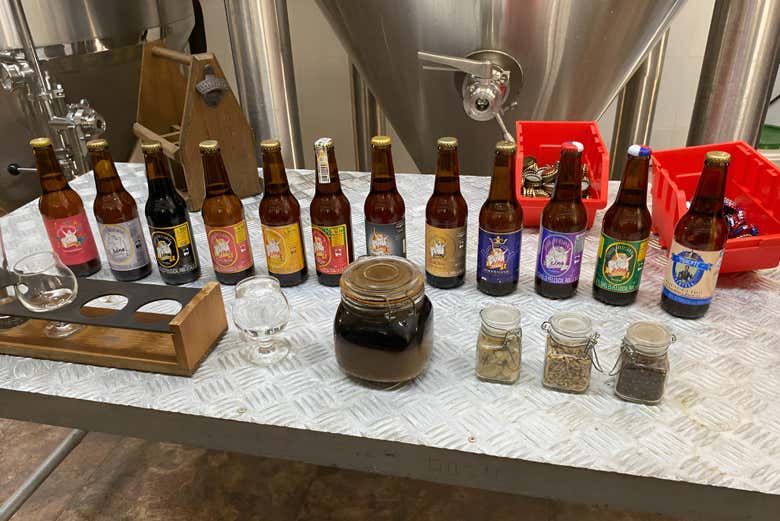 Visita a la bodega y cervecería Casa Bohemia