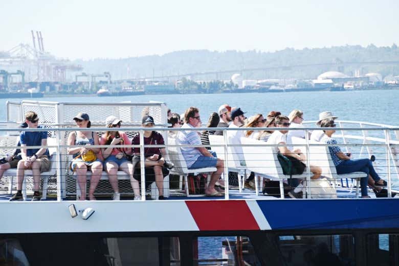 Avistamiento de ballenas en Seattle
