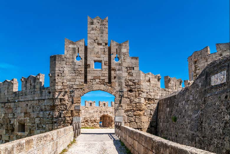 Entrada al Palacio del Gran Maestre de los Caballeros de Rodas