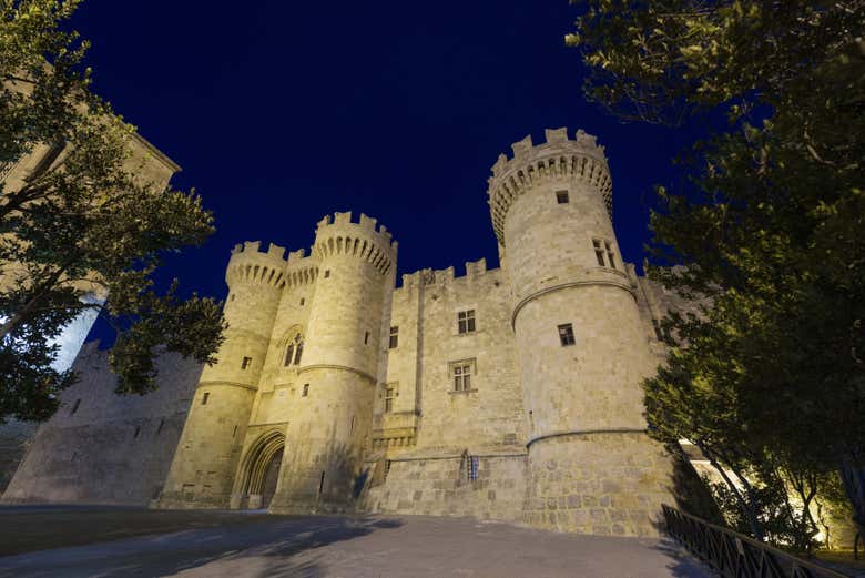 Entrada al Palacio del Gran Maestre de los Caballeros de Rodas