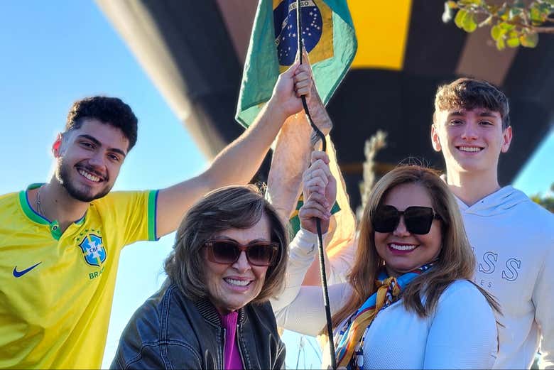 Paseo en globo por Brasilia