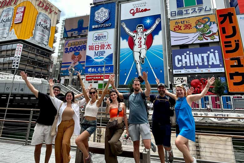 Free tour por el centro de Osaka y los barrios de Nipponbashi y Shinsekai