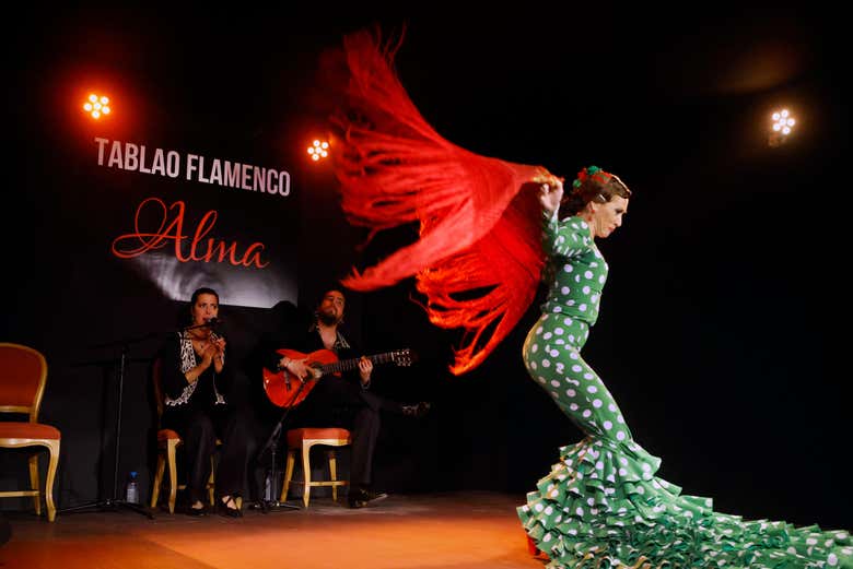 Espectáculo flamenco en el tablao Alma - Galería 1