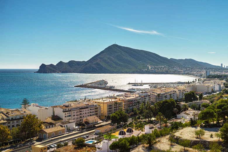 Paseo en catamarán por Altea