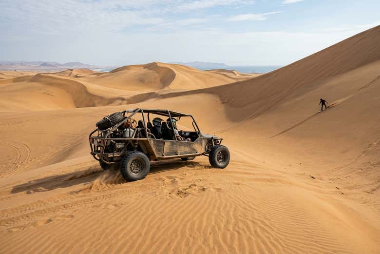 Paseo en buggy por el sur del desierto de Paracas