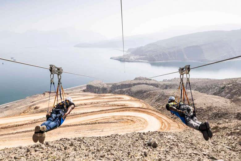 Tirolina de Musandam