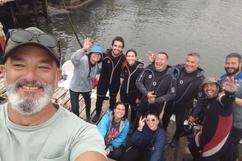 Bautismo de buceo en Tongoy